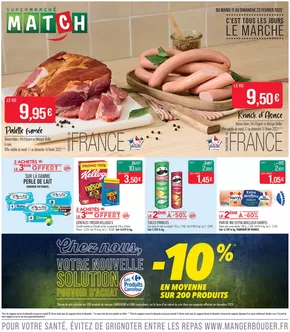 Catalogue Supermarché Match à Hochfelden | C'EST TOUS LES JOURS LE MARCHÉ | 10/02/2025 - 23/02/2025