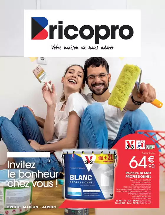 Catalogue Brico Pro à Saint-Laurent-de-la-Salanque | Brico Pro Multithèmes 1 - 2025 | 07/02/2025 - 29/03/2025