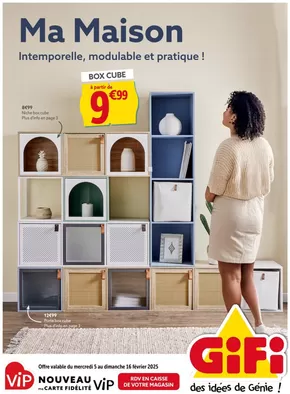 Promos de Bazar et Déstockage à Mondeville (Calvados) | Ma Maison sur Gifi | 07/02/2025 - 16/02/2025