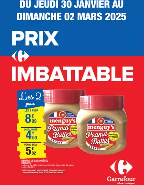 Catalogue Carrefour à Salaise-sur-Sanne | Carrefour PRIX IMBATTABLE DU 30 JANVIER AU 2 MARS 2025 | 07/02/2025 - 02/03/2025