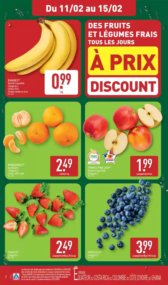 Catalogue Aldi à Issenheim | ARRIVAGES ENTRETIEN À PRIX DISCOUNT | 11/02/2025 - 17/02/2025