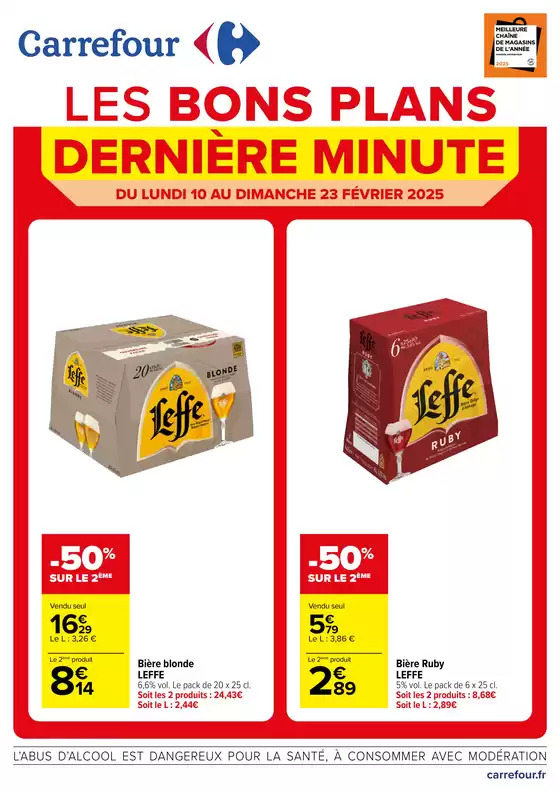 Catalogue Carrefour Market à Quillan | LES BONS PLANS DE DERNIERE MINUTE | 10/02/2025 - 23/02/2025