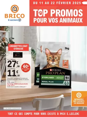 Promos de Bricolage à Luxeuil-les-Bains | Trafic Animalerie 2 sur E.Leclerc Brico | 11/02/2025 - 22/02/2025