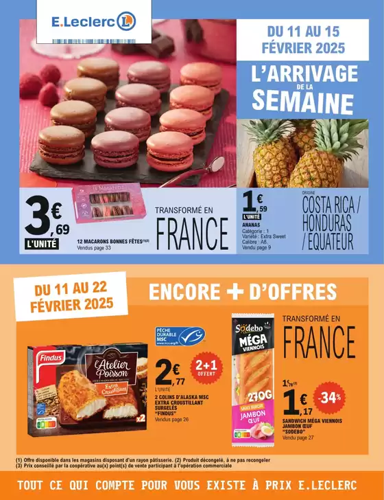 Catalogue E.Leclerc à Étampes | TRAFIC POUVOIR ACHAT 2 - MIXTE | 11/02/2025 - 22/02/2025