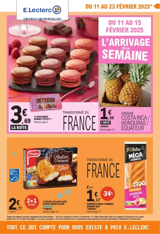 Catalogue E.Leclerc à L'Isle-Adam | TRAFIC POUVOIR ACHAT 2 - MIXTE | 11/02/2025 - 22/02/2025