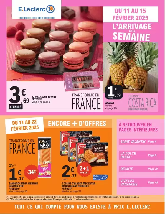 Catalogue E.Leclerc à Frouard | TRAFIC POUVOIR ACHAT 2 - MIXTE | 11/02/2025 - 22/02/2025