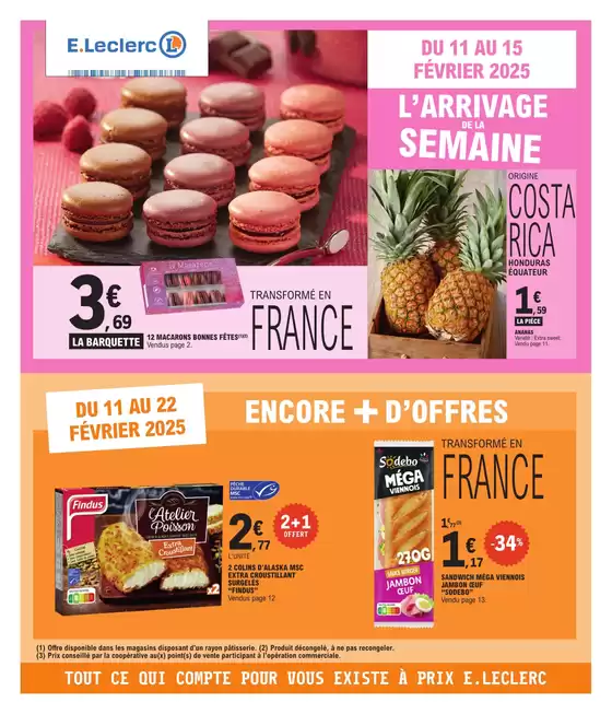 Catalogue E.Leclerc à Chartres | TRAFIC POUVOIR ACHAT 2 - MIXTE | 11/02/2025 - 22/02/2025