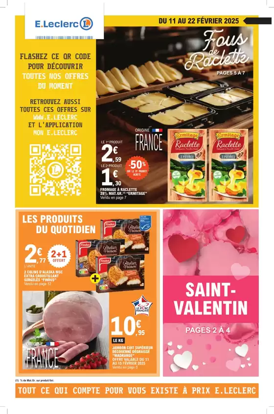 Catalogue E.Leclerc à Aire-sur-la-Lys | TRAFIC POUVOIR ACHAT 2 - MIXTE | 11/02/2025 - 22/02/2025