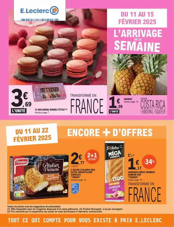 Catalogue E.Leclerc à Montbéliard | TRAFIC POUVOIR ACHAT 2 - MIXTE | 11/02/2025 - 22/02/2025