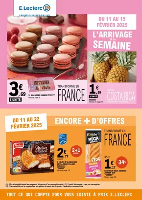 Catalogue E.Leclerc à Riantec | TRAFIC POUVOIR ACHAT 2 - MIXTE | 11/02/2025 - 22/02/2025