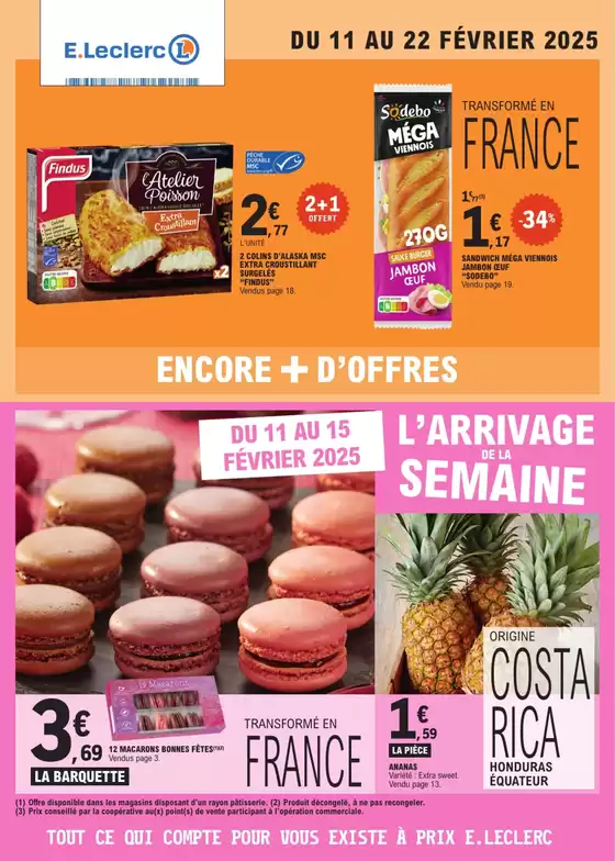 Catalogue E.Leclerc à Le Haillan | TRAFIC POUVOIR ACHAT 2 - MIXTE | 11/02/2025 - 22/02/2025