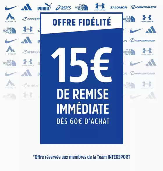 Catalogue Intersport à Dieppe | Offre fidélité | 10/02/2025 - 24/02/2025