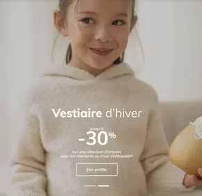 Promos de Enfants et Jeux à Hesdigneul-lès-Béthune | Vestiaire d'hiver sur Vertbaudet | 10/02/2025 - 18/02/2025