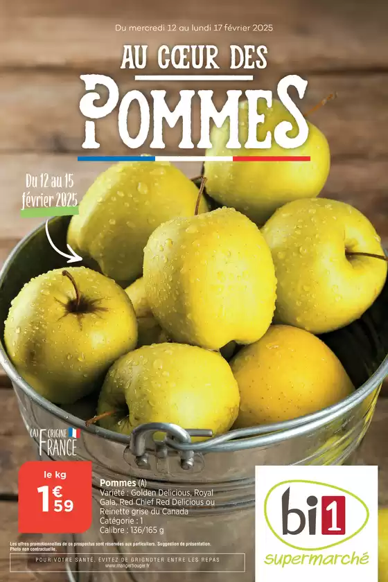 Catalogue Bi1 à Roanne | Au coeur des pommes | 12/02/2025 - 17/02/2025