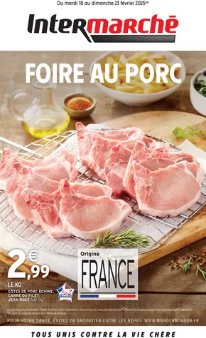 Catalogue Intermarché Express à Antibes | S08 - R7 - FOIRE AU PORC | 18/02/2025 - 23/02/2025