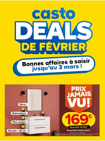 Catalogue Castorama à Villeneuve-d'Ascq | Deals de Février | 12/02/2025 - 03/03/2025