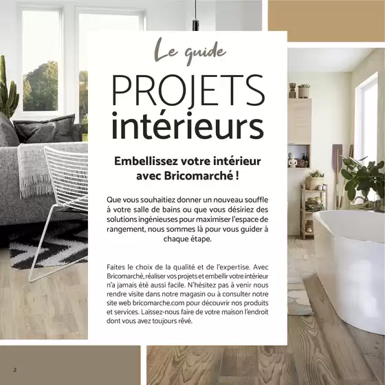 Catalogue Bricomarché à Châteaubriant - Pays de la Loire | Le guide Projets intérieurs 2025 | 12/02/2025 - 12/04/2025