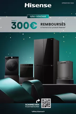 Promos de Multimédia et Electroménager à Saint-Clément-de-Rivière | Jusqu'à 300€ remboursés sur MDA | 12/02/2025 - 31/03/2025