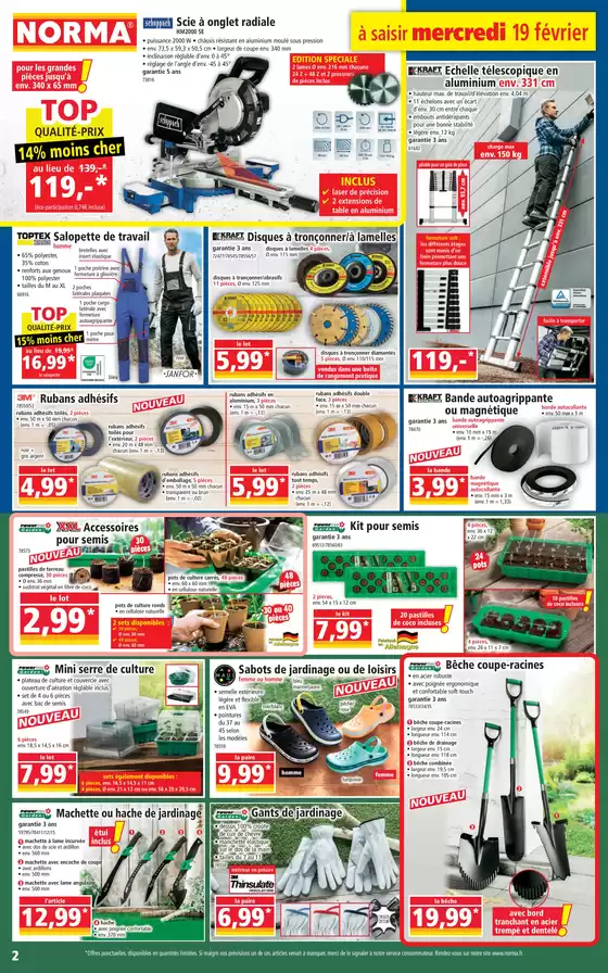 Catalogue Norma à Aulnay-sous-Bois | Jusqu'à -50% sur le 2ème | 19/02/2025 - 25/02/2025