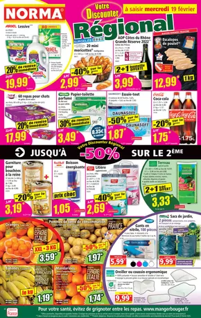 Catalogue Norma à Lunéville | Jusqu'à -50% sur le 2ème | 19/02/2025 - 25/02/2025