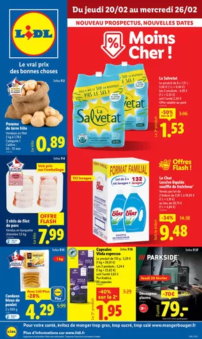 Catalogue Lidl à Bar-lès-Buzancy | Chez Lidl, profitez de réductions exclusives sur une large sélection de produits. | 20/02/2025 - 26/02/2025