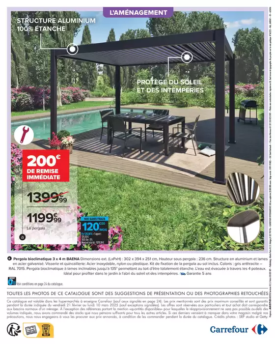 Catalogue Carrefour Drive à Saint-Avold | PROFITER ENFIN DE SON JARDIN | 21/02/2025 - 10/03/2025