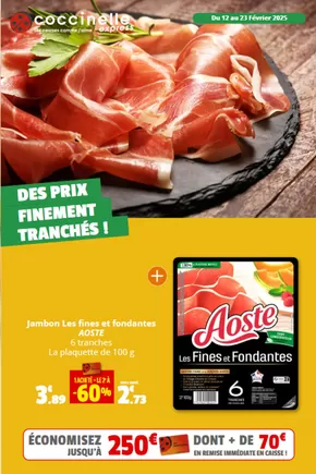 Promos de Supermarchés à Pont-l'Évêque (Calvados) | DES PRIX FINEMENT TRANCHÉS! sur Coccinelle Express | 13/02/2025 - 23/02/2025