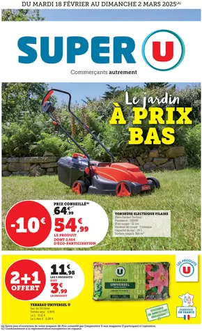 Promos de Bricolage à Nieppe | Spécial Jardin sur Super U | 18/02/2025 - 02/03/2025