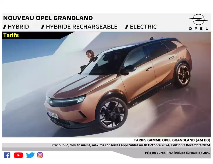 Catalogue Opel à Châlons-en-Champagne | Opel Nouveau Grandland | 15/02/2025 - 15/02/2026