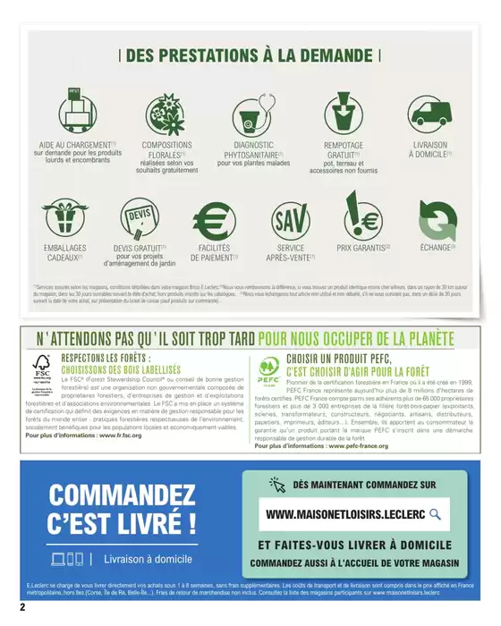 Catalogue E.Leclerc Brico à Bordeaux | Guide Jardin | 18/02/2025 - 31/12/2025