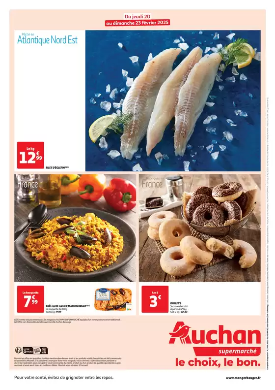 Catalogue Auchan Supermarché à Aix-en-Provence | Les bons plans du week-end dans votre super ! | 20/02/2025 - 23/02/2025