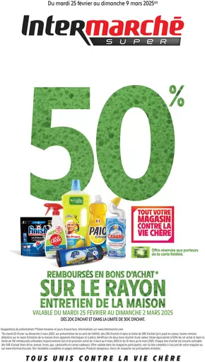 Promos de Supermarchés à Montier-en-Der | GEN MARS 1 sur Intermarché | 25/02/2025 - 09/03/2025