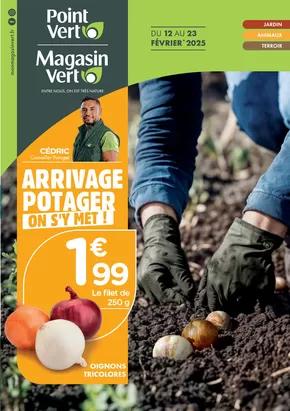 Promos de Jardineries et Animaleries à Roques (Haute Garonne) | Arrivage potager on s'y met ! sur Point Vert | 17/02/2025 - 23/02/2025