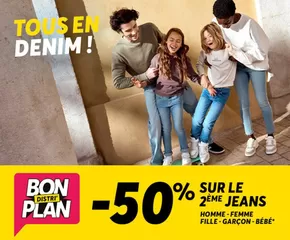 Promos de Mode à Ploulec'h | Tous en denim ! sur DistriCenter | 17/02/2025 - 28/02/2025