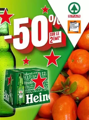 Promos de Supermarchés à Arbois | -50% SUR LE 2EME sur Spar | 17/02/2025 - 02/03/2025