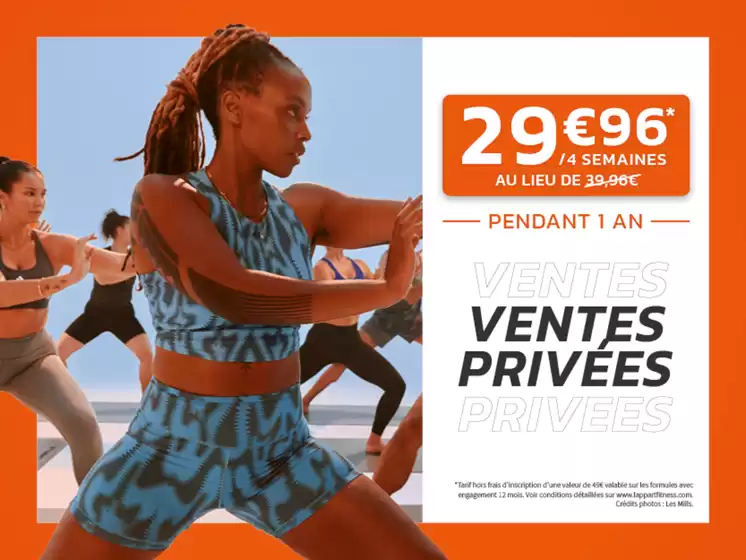 Catalogue L'Appart Fitness à Saint-Égrève | Ventes privées | 17/02/2025 - 31/05/2025