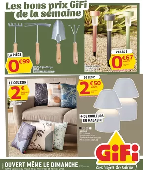 Catalogue Gifi à Loches | Les bons prix Gifi de la semaine | 19/02/2025 - 26/12/2025