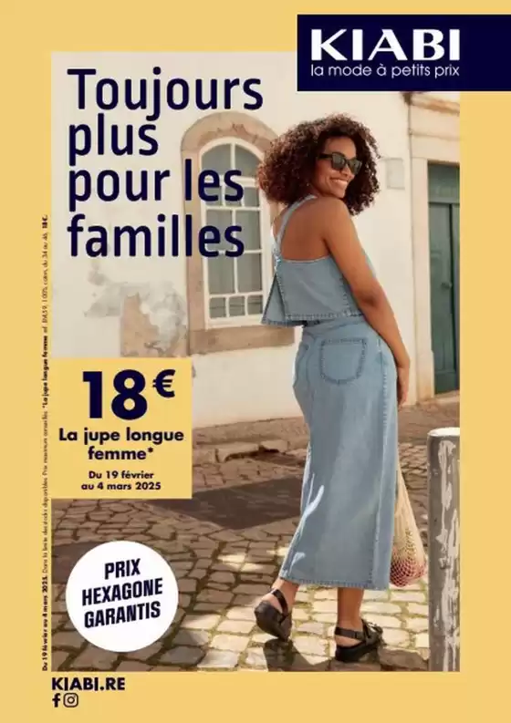 Catalogue Kiabi à Toulon | Toujours plus pour les familles  | 19/02/2025 - 04/03/2025