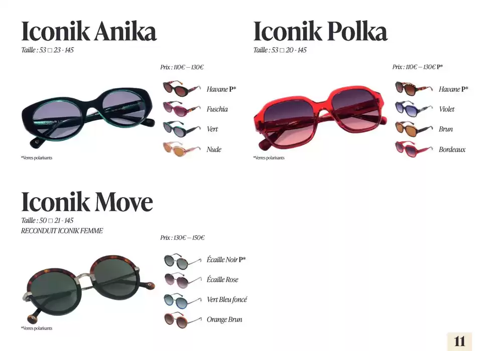 Catalogue Acuitis | Lookbook Solaires 2025 | 19/02/2025 - 31/12/2025