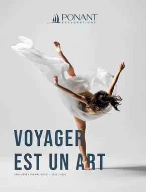 Promos de Voyages à Meaux | Voyager est un art 2025-2026 sur Ponant | 20/02/2025 - 31/12/2025