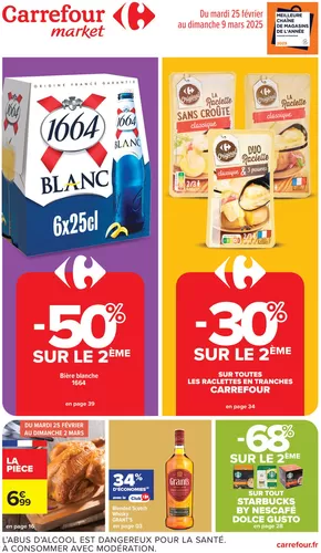 Catalogue Carrefour Contact à Thionville | - 50% SUR LE 2ÈME | 25/02/2025 - 09/03/2025