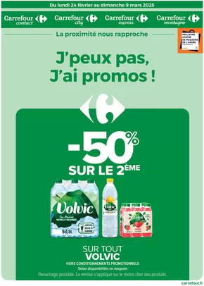 Catalogue Carrefour Contact à Thionville | J'PEUX PAS, J'AI PROMOS ! | 24/02/2025 - 09/03/2025