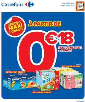 Catalogue Carrefour Contact à Toulon | SPÉCIAL MAXI FORMAT | 25/02/2025 - 10/03/2025