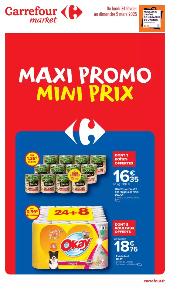 Catalogue Carrefour Drive à Balma | MAXI PROMO MINI PRIX | 24/02/2025 - 09/03/2025