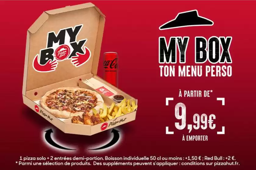 Catalogue Pizza Hut à Sainte-Geneviève-des-Bois (Essonne) | Nos offres les plus populaires | 21/02/2025 - 31/03/2025