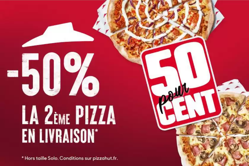 Catalogue Pizza Hut à Sainte-Geneviève-des-Bois (Essonne) | Nos offres les plus populaires | 21/02/2025 - 31/03/2025