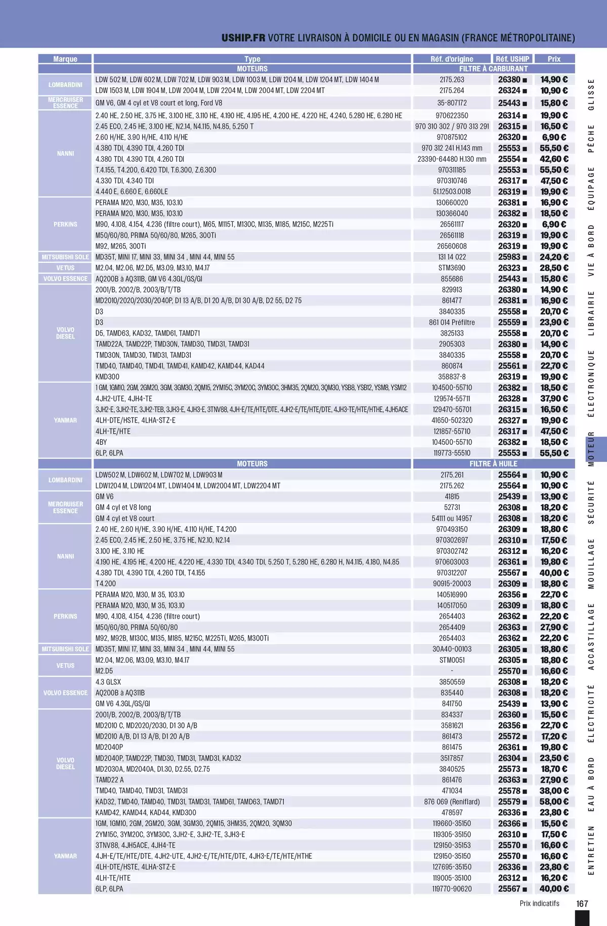 Catalogue Navigue , page 00167