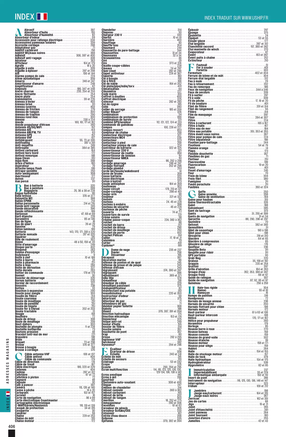 Catalogue Navigue , page 00406