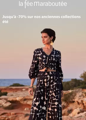 Promos de Mode à Mably | Jusqu'à -70% sur nos anciennes collections été sur La Fée Maraboutée | 25/02/2025 - 22/03/2025