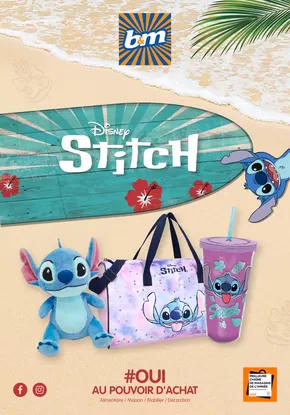 Promos de Bazar et Déstockage à Boé | Stitch sur B&M | 26/02/2025 - 25/03/2025